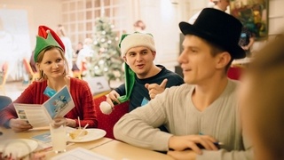 Квест на Новый год «Зимний детектив»: я знаю, это — он! Квест на Новый год «Зимний детектив»: я знаю, это — он! Новогодний корпоратив в Днепре.